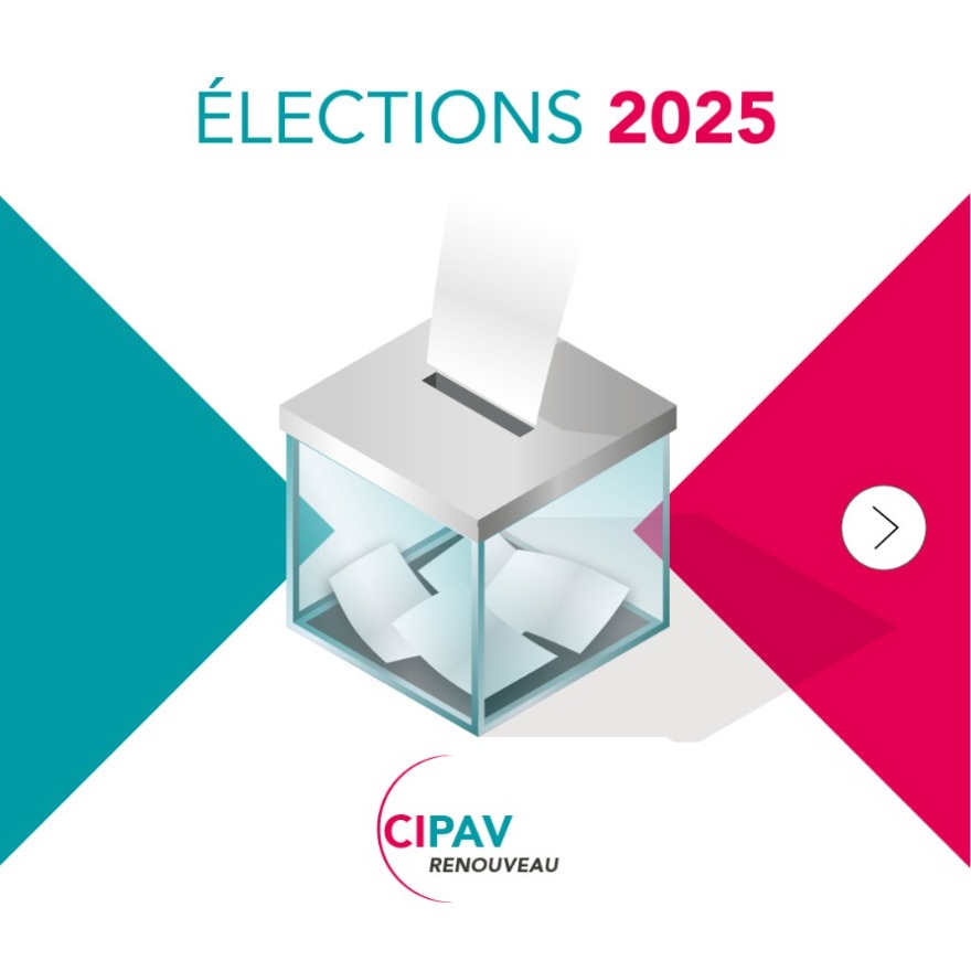 Voter pour vos administrateurs de la CIPAV. Ouverture du scrutin lundi 1/12/2025 – 12h00.   Fermeture du scrutin 29/12/2025 – 12h00